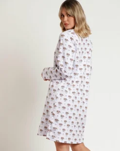 Chemise de nuit All You Need Is Sleep C mauve