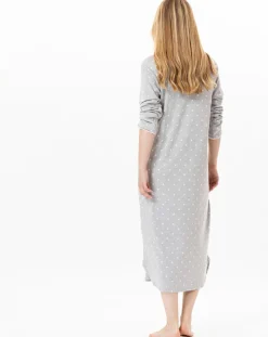 Chemise de nuit Chamade gris chiné