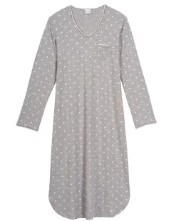 Chemise de nuit Chamade gris chiné