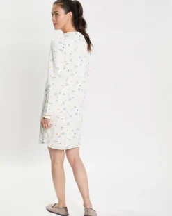 Chemise de nuit Céleste écrue