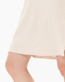 Chemise de nuit Garance doré/écru