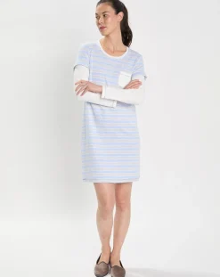 Chemise de nuit Hygge bleu ciel