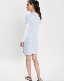 Chemise de nuit Hygge bleu ciel