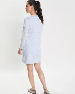 Chemise de nuit Hygge bleu ciel