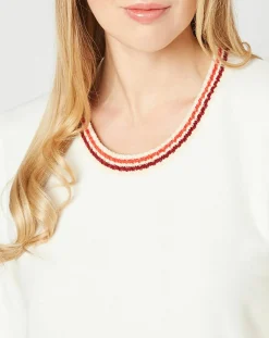 Chemise de nuit Teddy écrue