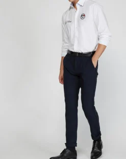 Chemise droite Popeline blanche