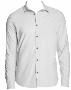 Chemise droite Straight Up gris clair