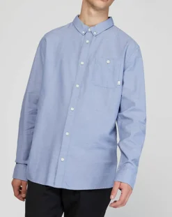 Chemise droite Waterfall bleu clair