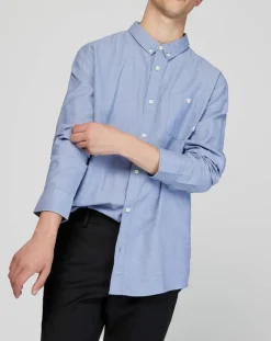 Chemise droite Waterfall bleu clair