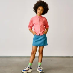 Chemise en Coton mélangé Ave rose