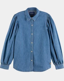 Chemise en Jean bleue