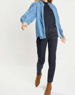 Chemise en Jean bleue