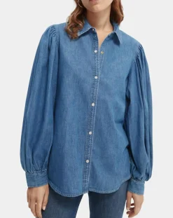Chemise en Jean bleue