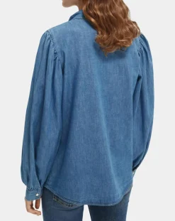 Chemise en Jean bleue