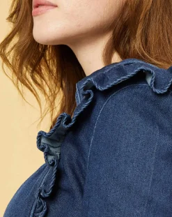 Chemise en jean Blue Gilda aged wash