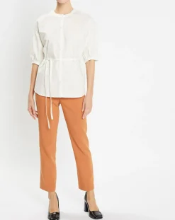 Chemise en Popeline de Coton Bio Misto écrue