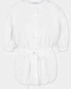 Chemise en Popeline de Coton Bio Misto écrue