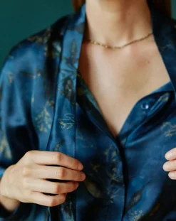 Chemise en Soie mélangée Moon kyoto