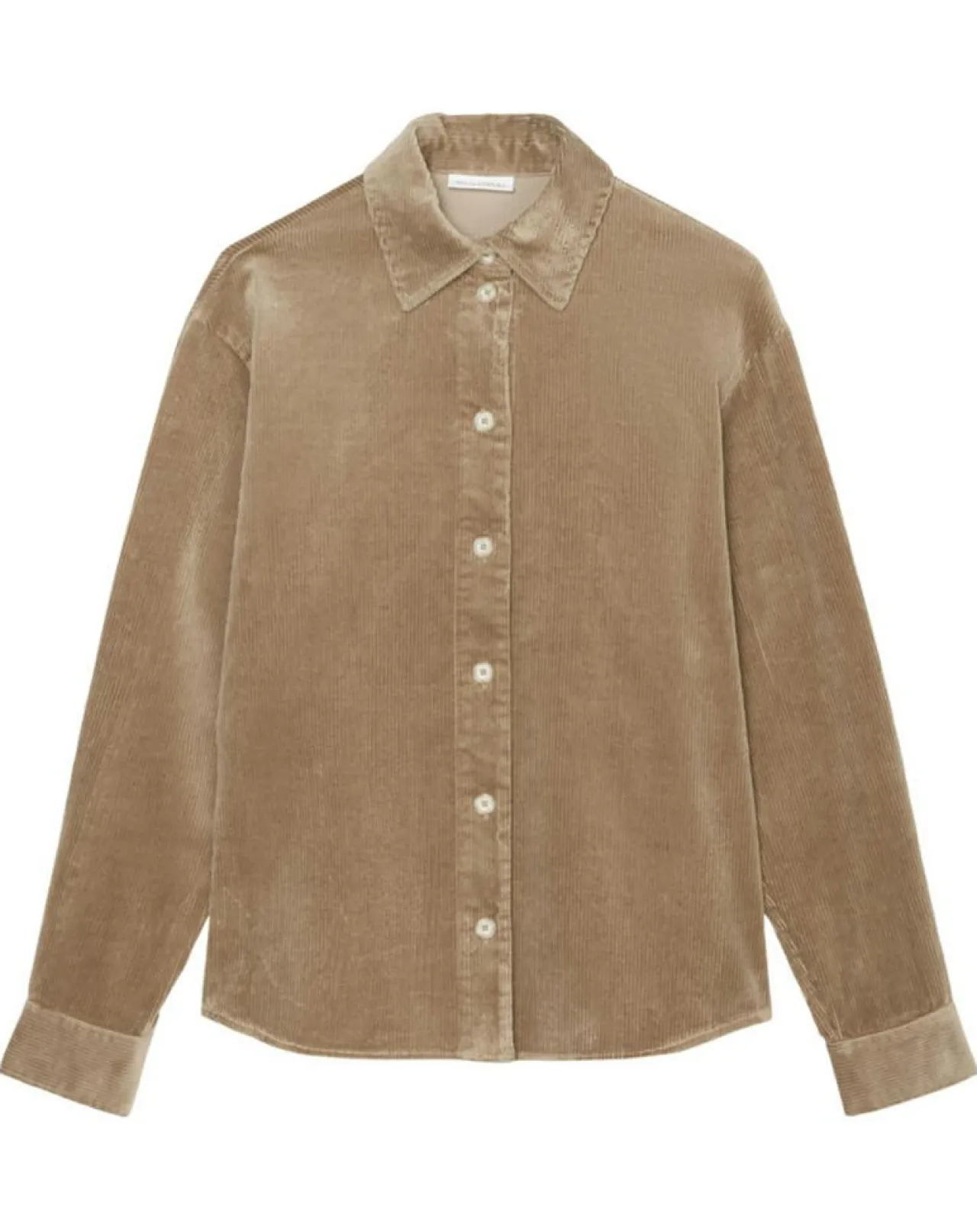 Chemise en Velours côtelé marron