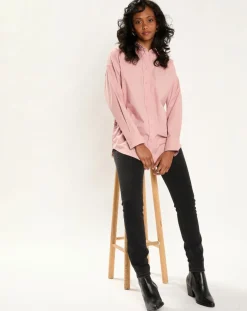 Chemise Epaisse rose clair