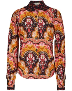 Chemise Fall Winter Mix imprimée rose/multicolore