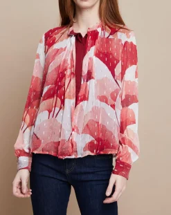 Chemise Gaelle Pistil rouge