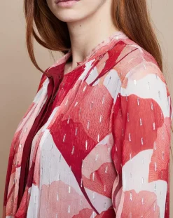 Chemise Gaelle Pistil rouge