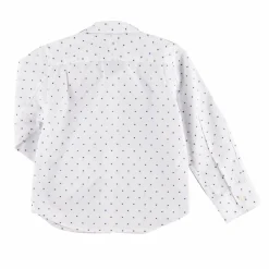 Chemise Ganix à pois blanche