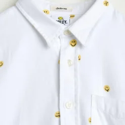 Chemise Ganix en Coton imprimée blanche