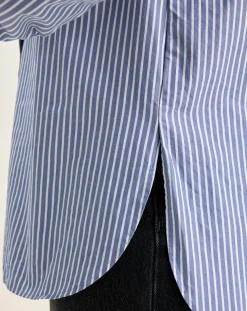 Chemise Gedeon rayée bleue