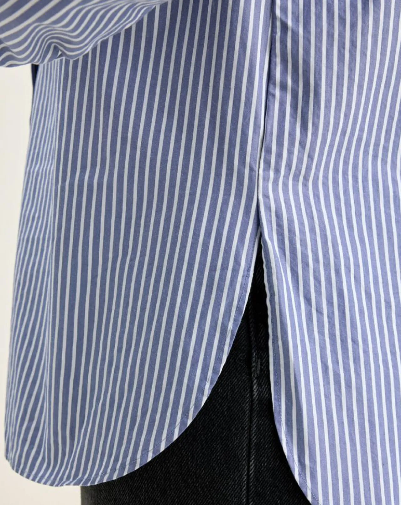 Chemise Gedeon rayée bleue