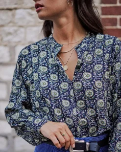 Chemise Gelina marine