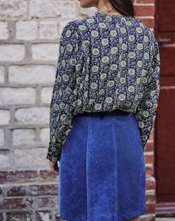 Chemise Gelina marine