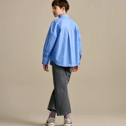 Chemise Ironie bleu azur