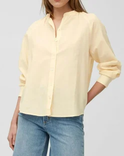 Chemise légère Fiona jaune