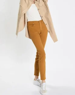 Chemise longue Overshirt Loose beige