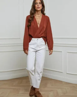 Chemise Louise tabac