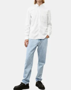 Chemise oxford Regular Fit 100% Coton Bio blanche