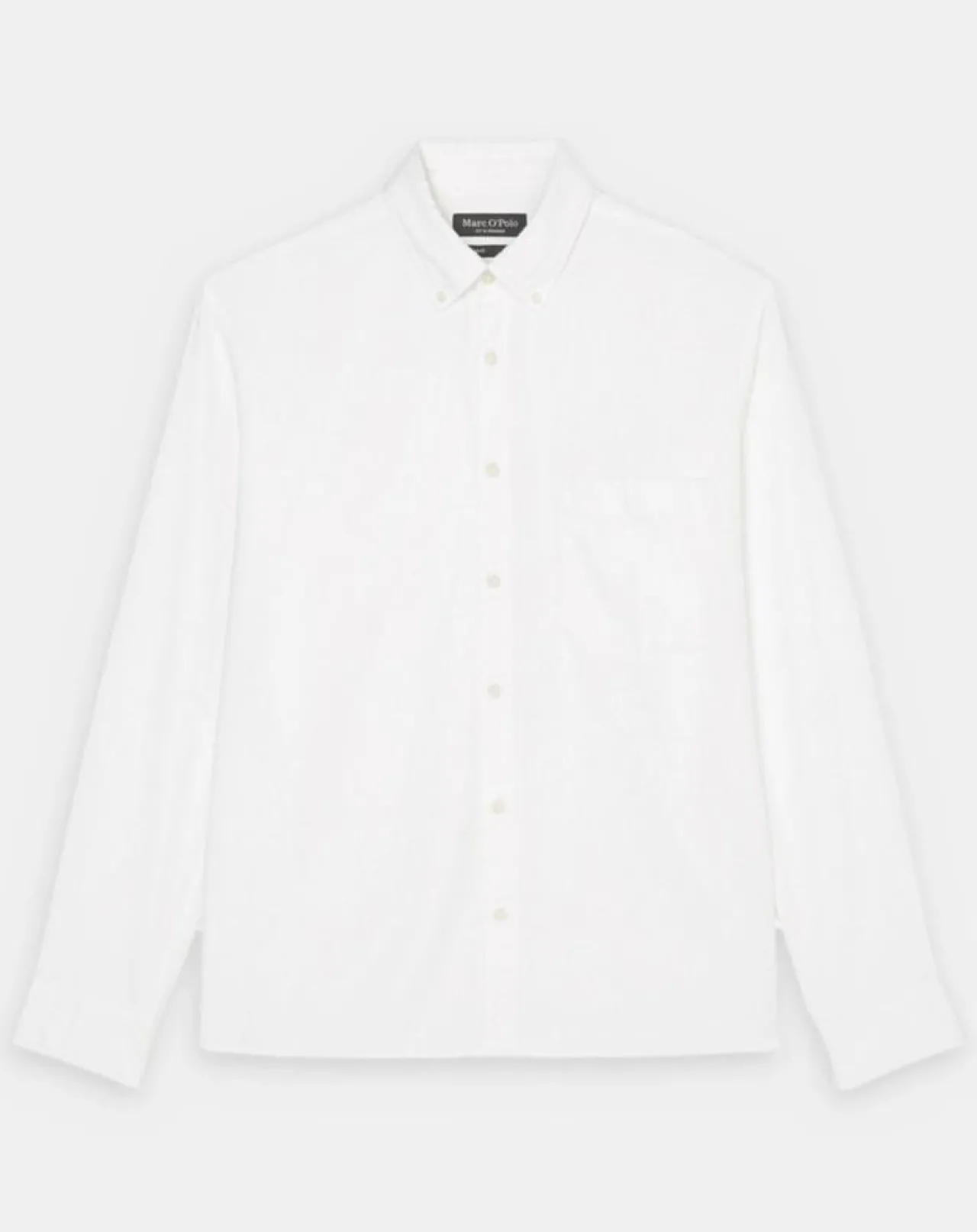 Chemise oxford Regular Fit 100% Coton Bio blanche