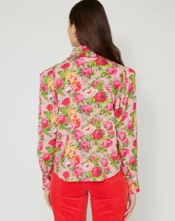 Chemise Patchwork rose