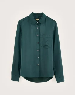 Chemise Pekin hunter