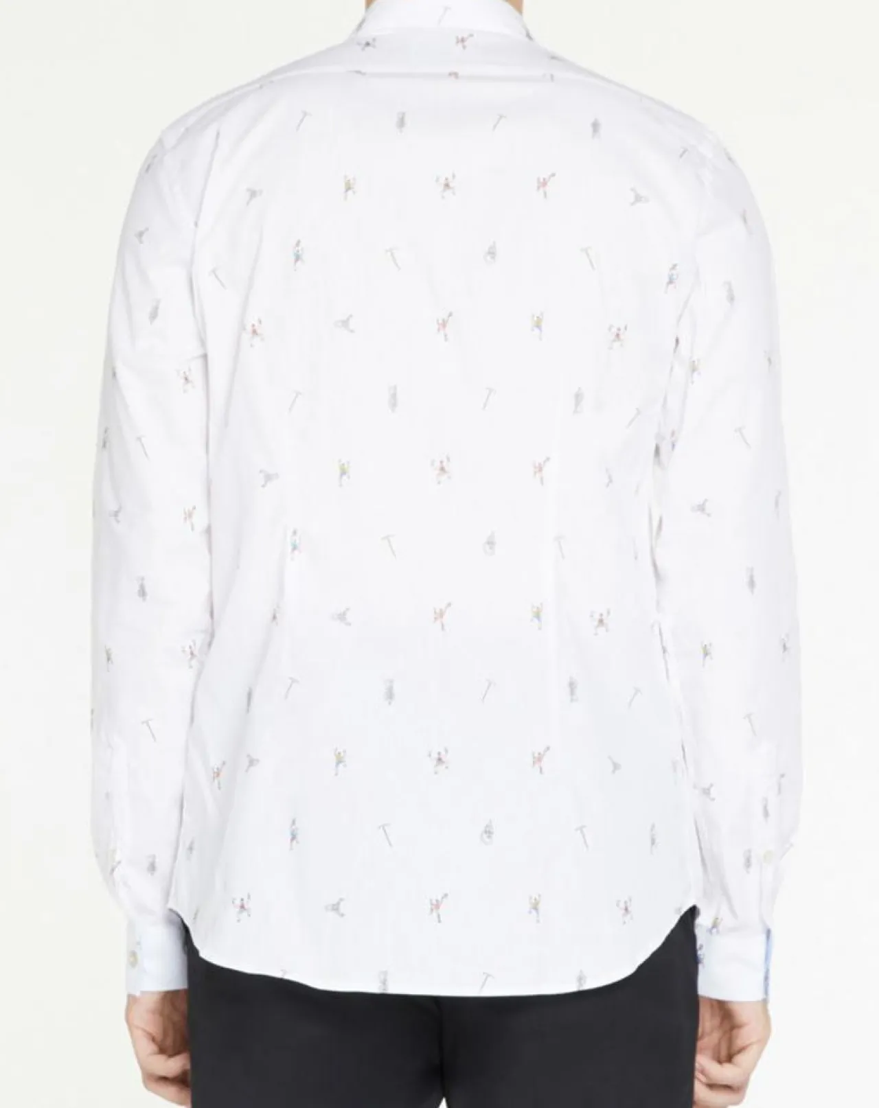 Chemise Petits Bonhommes blanche