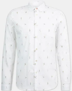 Chemise Petits Bonhommes blanche