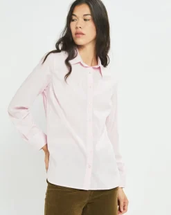 Chemise Plume rose pâle