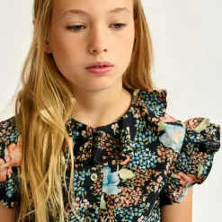 Chemise Pooker imprimée noire