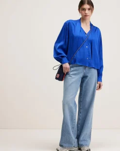 Chemise Pragues lazuli