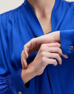 Chemise Pragues lazuli