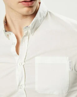 Chemise regular Earl blanche