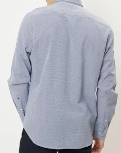 Chemise regular fit bleue