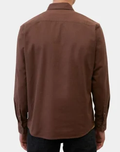 Chemise Regular Fit chinée bordeaux